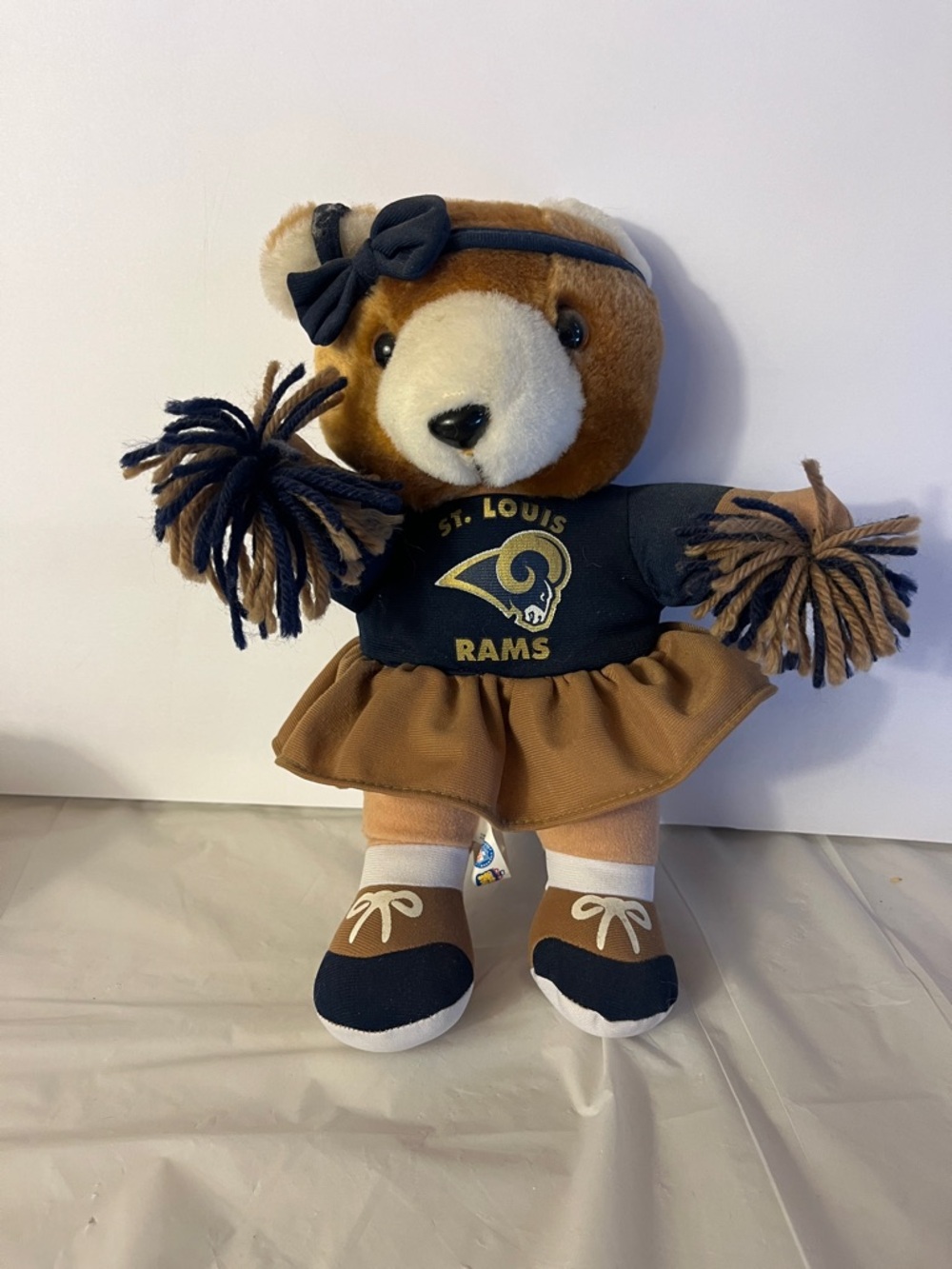 St. Louis Rams Brown Cheer Bear Plush Toy